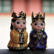 마블인형 小 - 왕과 왕비(신라)